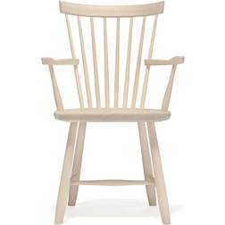 Stolab Lilla Åland White oil Carver Chair 88cm