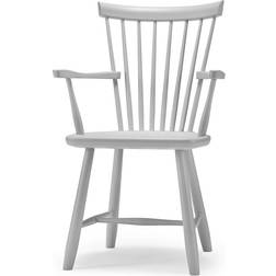 Stolab Lilla Åland Light gray Carver Chair 88cm