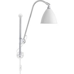 GUBI Bestlite BL5 Chrome/Soft White Semi Matt Wall light ∅ 16cm
