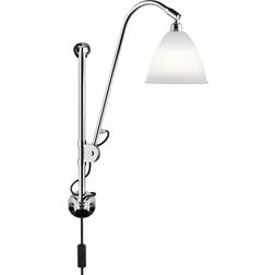 GUBI Bestlite BL5 Chrome/Bone China Wall light ∅ 16cm