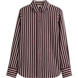 H&M Shirt - Burgundy/White
