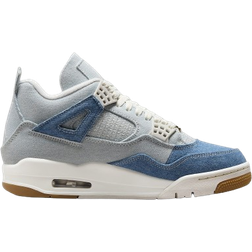 Nike Air Jordan 4 Retro W - Sail/Gum Light Brown/Worn Blue