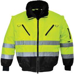 Portwest Hi-Vis 3-in-1 Contrast Pilot Jacket