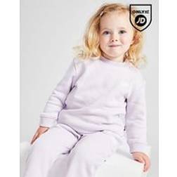 New Balance Girls' Trainer Graphic Crew Tracksuit Infant - Lila