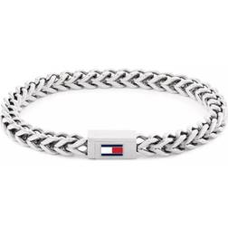 Tommy Hilfiger Franco Chain Bracelet Stainless Steel Braided