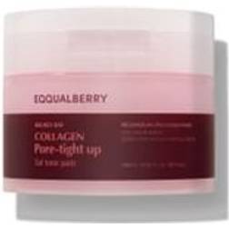 Eqqualberry Collagen Pore-tight Up Gel Toner Pads 60 Pieces