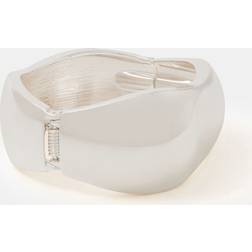 Accessorize Chunky Cuff Bracelet - Grey