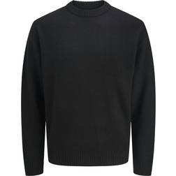 Jack & Jones Soho Ollie Knit Crew Neck Black