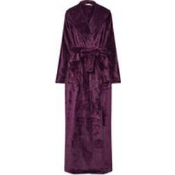 M&Co Premium Soft Touch Shawl Dressing Gown - Red