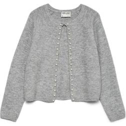 Vero Moda Awmagalene Stickad Kofta Liath