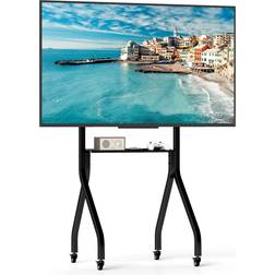 Costway Height Adjustable Floor TV Stand