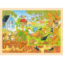 Goki Our Garden Over & Underground 96 Pieces