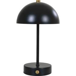House Nordic LED Trådløs - Sort/Messing Bordlampe 25cm
