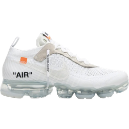 Nike Off-White x Air VaporMax - White/Total Orange/Black