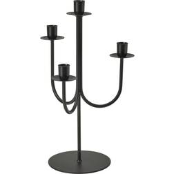 IKEA Höstagille Black Candelabrum 37cm