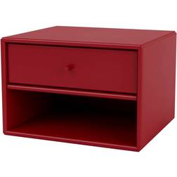 Montana Furniture Dash Beetroot Bedside Table 30x35.4cm