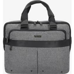 Lightpak Laptopväska Wookie axelväska, 40 cm, 7 L, grå