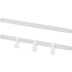 IKEA HJÄLPA White Coat Hook 60cm 2pcs