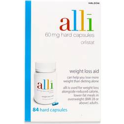 Alli Weight Loss Aid Orlistat Capsules 60mg 84 pcs