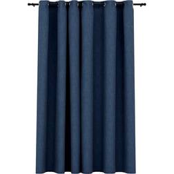 vidaXL Linen-Look Blue 245x290cm