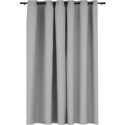vidaXL Linen-Look Grey 245x290cm