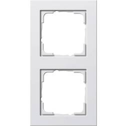 Gira 2-modul-ramme E2 hvid mat