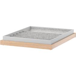 IKEA Komplement White Stained Oak Patterned Storage System