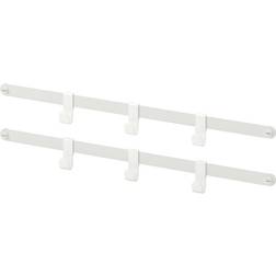 IKEA HJÄLPA White Coat Hook 60cm 2pcs