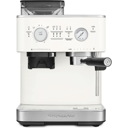 KitchenAid Espressomaskin Med Kaffekvarn Espresso Porcelain White