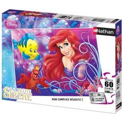 NATHAN Ariel Pretty Little Mermaid 60 Pieces
