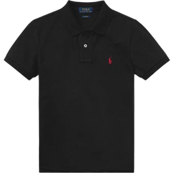 Polo Ralph Lauren Junior Boy's Custom Short Sleeve Polo Shirt - Black