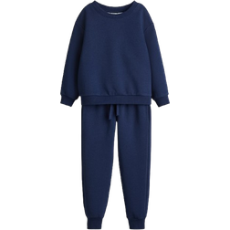 H&M Sweatshirt Set 2-piece - Navy Blue (1248353013)