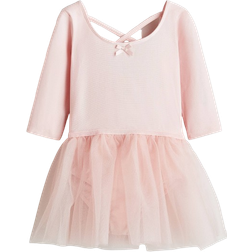 H&M Pudderrosa Dansedragt Med Tylskørt -