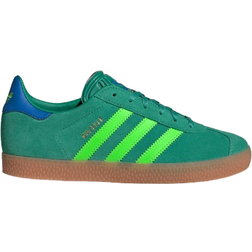 adidas Junior Gazelle - Semi Court Green/Solar Green/Blue Bird