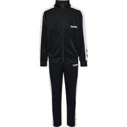 Hummel Colorblock Tracksuit Black