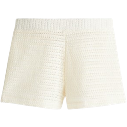 H&M Pointelle Knit Shorts - Cream