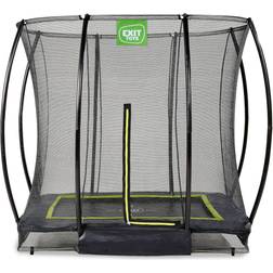 Exit Toys Silhouette Ground Trampoline 153x214cm + Safety Net Black