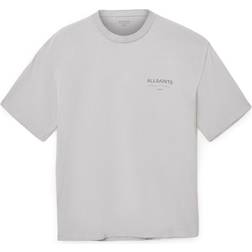 AllSaints Future Logo T-Shirt - Grey