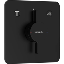 Hansgrohe DuoTurn Q Duschblandare Svart Mattsvart