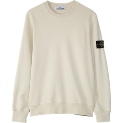 Stone Island Organic Cotton Fleece Sweatshirt - Beige