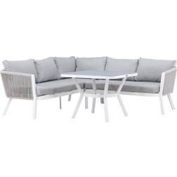 Venture Design Virya 1463-400 Grey/Grey Outdoor Lounge Set, 1 Table incl. 2 Sofas