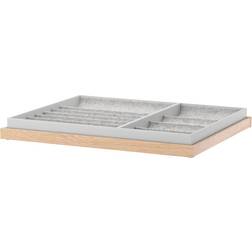 IKEA KOMPLEMENT White Stained Oak Storage System