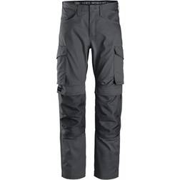 Snickers Workwear Servicebyxa Med Knäfickor Stålgrå STL 60