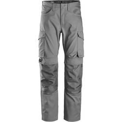 Snickers Workwear 6801 Service Trousers+ Knee Pockets - Grey