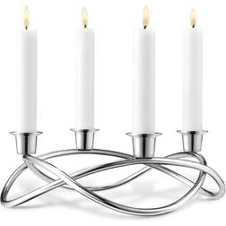 Georg Jensen Season Stainless Steel Advent Candle Holder 26cm