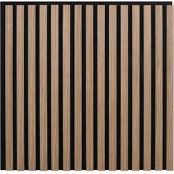 vidaXL Akustiske Vægpaneler 2 Stk Med Spalter 60,5x60 Cm Egefiner