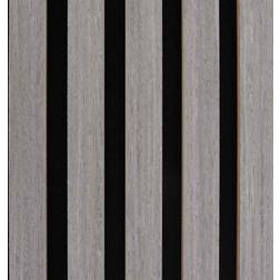 vidaXL Acoustic Wall Panels 8 pcs Slatted 60.5x60 cm Oak Veneer