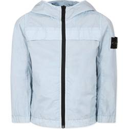 Stone Island Kid's Compass Badge Hooded Jacket - Sky Blue (K1S164100001-V0041)