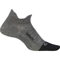 Feetures Elite Ultra Light Tab Socks - Grey