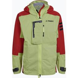adidas Terrex Xploric RAIN.RDY Hiking Jacket Men - Pulse Lime/Altered Amber